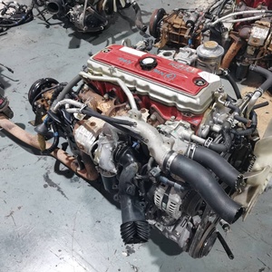 เครื่องยนต์ดีเซล N04C มือสองพร้อมเกียร์ สำหรับรถฮีโน่ดูโทร (2005-2010) แบบเทอร์โบอินเตอร์คูลเลอร์ โครงสร้างเหล็ก - Product Image 2