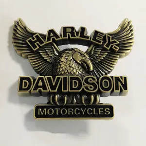 Factory customized masonic pin badges decoration antique custom retro 3D logo metal badges lapel pin