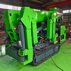 무료 배송 3 톤 모바일 미니 크롤러 플라이 지브 맨 바구니 최저가 스파이더 크레인 판매 - Product Image 1