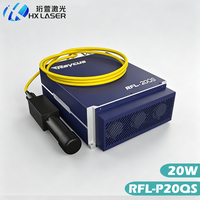 Fuente de Láser de Fibra HXLASER 20w RFL-P20QS, Fuente de Láser Raycus Pulsada Q-Switched Original para Máquina de Marcado Láser de Fibra de 20w