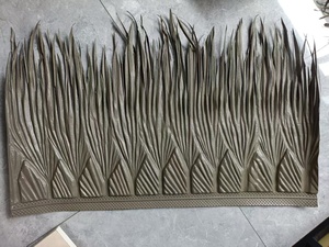 Tegole Sintetiche Ignifughe e Resistenti ai Raggi UV, Rotolo di Paglia Sintetica per Tetti di Case, Simulazione Artificiale di Paglia - Product Image 6