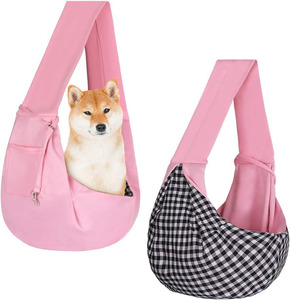 Free sample Eco-friendly Small Animals Polyester Zipper Quadrate <b>Dog</b> <b>Carrier</b> Pet Bag Sling <b>Carrier</b> - Product Image 4