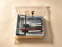 Kantong Plastik Ziplock Transparan dengan Logo Custom, Segel Plastik Poly Zip Lock, Kantong Zipper Plastik untuk Kebutuhan Sehari-hari