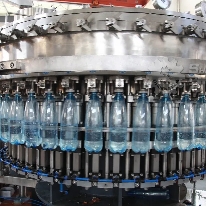 User friendly Automatic PET Bottle Carbonated Water Filling Machine / Machinery / Equipment