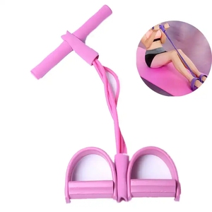 4 Cordes de Résistance Élastiques <span class=keywords><strong>pour</strong></span> Exercices, Bande de Résistance Abdominale <span class=keywords><strong>pour</strong></span> <span class=keywords><strong>Rameur</strong></span>, Bandes Élastiques d'Entraînement Sportif à Domicile <span class=keywords><strong>pour</strong></span> Équipement de Fitness - Product Image 2