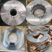 Rotor de frein pour camion tout-terrain Terex MT4400, usiné CNC, trempé, en acier 30CrNiMo, pour le secteur minier, fabrication OEM sur mesure