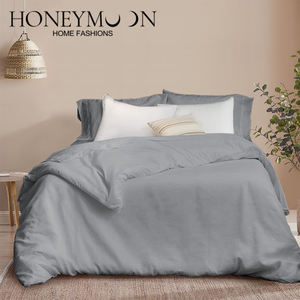 Ensemble <span class=keywords><strong>de</strong></span> literie personnalisé pour lune <span class=keywords><strong>de</strong></span> miel, parure <span class=keywords><strong>de</strong></span> lit, très doux, <span class=keywords><strong>en</strong></span> lin, 100% coton, housse <span class=keywords><strong>de</strong></span> couette, 3 pièces - Product Image 5