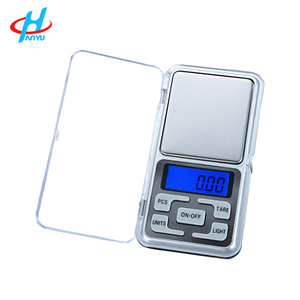 Báscula de bolsillo digital LCD de precisión de mini gramo de China barata de 200g/0,01g MH - Product Image 2