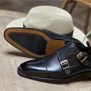 Scarpe Monk da Uomo Eleganti con Punta Quadrata e Lacci, Stile Casual Trendy, Fatte a Mano, Leggere, Traspiranti e Antiscivolo <span class=keywords><strong>Valentina</strong></span> - Product Image 4