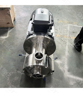 Pompe de mélange à dispersion homogène industrielle personnalisable, en acier inoxydable de qualité alimentaire, pompe à cisaillement élevé, pompe à membrane - Product Image 1