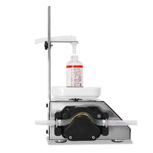 Máquina de llenado de líquidos tipo pesaje de 10-1000 ml para pegamentos, perfumes, vino tinto, salsa de soja, llenadora de bolsas para bebidas, plástico y vidrio - Product Image 3