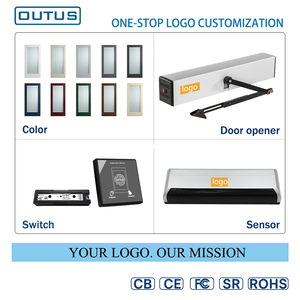 <span class=keywords><strong>Puerta</strong></span> Enrollable Automática de PVC de Alta Velocidad OUTUS, <span class=keywords><strong>Puerta</strong></span> Industrial de Acción Rápida con Sensor de Radar para Almacén - Product Image 5