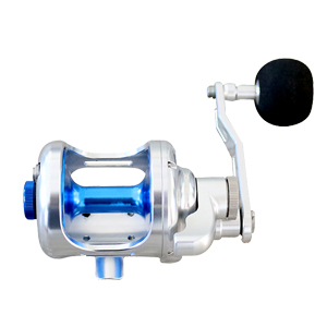 Carrete de Pesca Todo Metal y Plástico para Spinning y Jigging en Alta Mar, Mano Derecha, Lenta Acción, <span class=keywords><strong>Thunder</strong></span> 30R, Calibre de Alambre Sincrónico, Relación de Engranajes 5.1:1 - Product Image 2