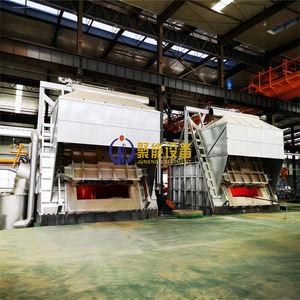 3-10t Stationärer Schmelzofen mit Vertikaltür, Großer 5000kg Industrieller Aluminium-Schmelzofen - Product Image 5