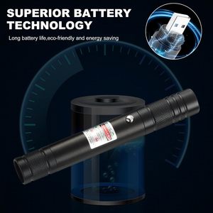 Pointeur laser classique en métal 303 à succès avec lumières rouges/bleues/vertes pour chats, certifié CE, 87g - Product Image 5