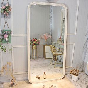 Miroir de sol vertical en verre de luxe haut de gamme de style nordique avec modèle de marque personnalisable pour la chambre à coucher, le salon, le mur - Product Image 2