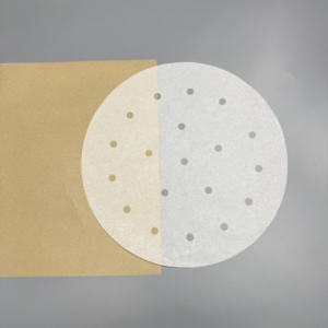 Papier de cuisson pour friteuse à air, feuille de parchemin jetable non perforée, résistante à l'huile, pour la cuisson à la vapeur et la friture à l'air des aliments surgelés - Product Image 1