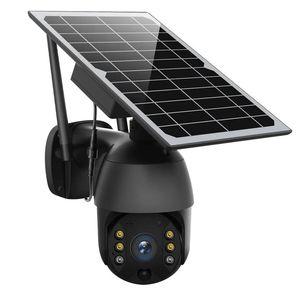 Caméra solaire moniteur 360 degrés panoramique téléphone portable extérieur HD interphone étanche pas d'<span class=keywords><strong>électricité</strong></span> <span class=keywords><strong>sans</strong></span> réseau - Product Image 1