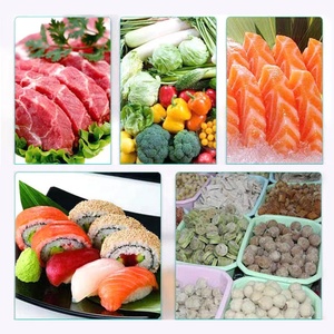 Refrigerador de exhibición para supermercados, tipo abierto, para alimentos preparados, pescado, mariscos, carne fría y congelada - Product Image 6