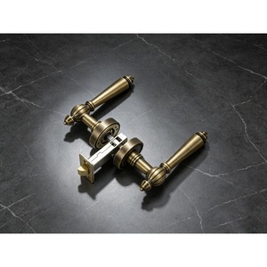 Solid Forged Brass Traditional <strong>Internal</strong> <strong>Door</strong> <strong>Handle</strong> Lever <strong>Lock</strong> Set <strong>with</strong> Keyed Entry mortise for Bedroom and Study <strong>Door</strong> - Product Image 1