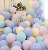 Ballons en latex pastel de 10 pouces certifiés EN71, 100 pièces, pour la décoration de fêtes de mariage, articles de décoration, Globos, Fête des Mères
