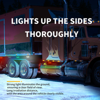 Feux latéraux de camion à LED haute intensité, résistants à l'eau, bande lumineuse super brillante, clignotants latéraux pour semi-remorques