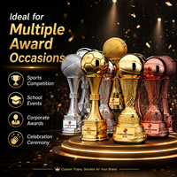 Trophée sportif en résine gravé au laser, économique et écologique, pour le basketball et le football, fabriqué en Chine