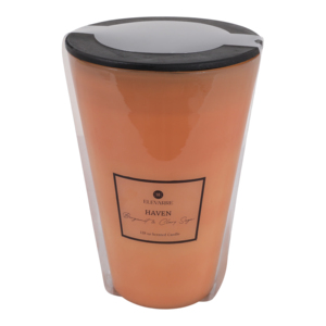 ELEVARRE Haven Scented <b>Candle</b> 128 Oz Bergamot Clary Sage Fragrance - Product Image 1