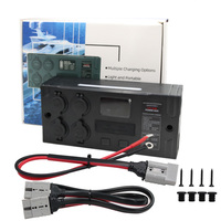 Boîte de commande universelle 12V portable USB QC3.0 PD avec interrupteur pour prise extérieure
