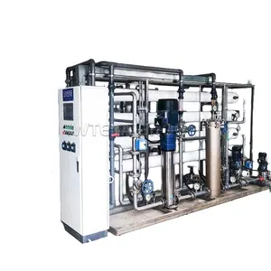 معدات تصفية المياه النقية الصناعية بسعة 1000 لتر/الساعة، معالجة تنقية بالتناضح العكسي، 1 طن، رخيصة RO