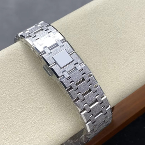 Montre mécanique squelette moderne pour homme, boîtier octogonal argenté givré, acier inoxydable ajouré, montre-bracelet de luxe - Product Image 6