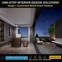 Service de design d'intérieur moderne et minimaliste de luxe, visualisation 3D professionnelle et décoration intérieure pour les résidences contemporaines