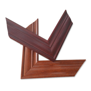 Solid Wood <b>Frame</b> Moldings 7629 Mahogany Rectangular Wall <b>Mount</b> Indoor Use - Product Image 1