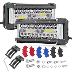 Luces LED Laterales de 7 Pulgadas, Resistentes al Agua, Combinadas, para Conducción Todoterreno, Cubo Súper Brillante, Barra de Luz de Trabajo para Camioneta - Product Image 4