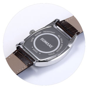 BOMAXE 2021 Mens <b>Watches</b> Top Brand Luxury <b>Black</b> Square Quartz <b>Watch</b> Man Waterproof Male Wristwatch Men Relogio Masculino - Product Image 5