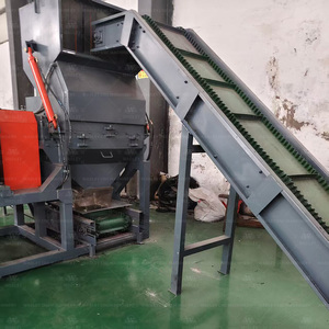 Machine à granulés de caoutchouc automatique grande capacité, broyeur de pneus industriel avec moteur, système de recyclage de pneus de voiture - Product Image 4
