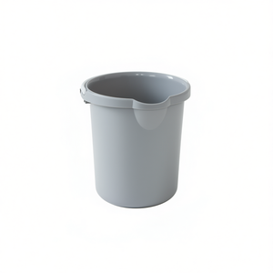Cubo Redondo de 12 Litros, Material PP Gris, 310x310x300mm - Product Image 2