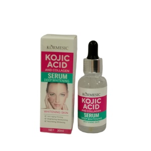 Serum Label pribadi KORMESIC, Perawatan Kulit Serum organik Anti Penuaan Anti jerawat pencerah asam kojic pemutih - Product Image 1