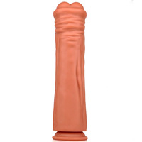 Masturbateur féminin adulte de 7 cm d'épaisseur, extra-large, en forme de pénis simulé, style chevalier, sans œufs, dilatateur anal surdimensionné