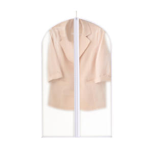 Funda Protectora Transparente de PVC Ecológica para Trajes y Abrigos, con Cierre de <span class=keywords><strong>Cremallera</strong></span>, para Guardar Prendas, Uso en Tiendas y Hogar - Product Image 5