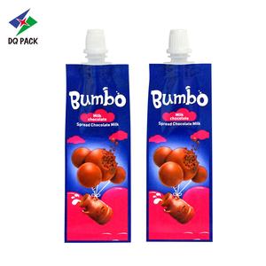 Kantung kecil plastik kedap air kustom untuk minuman jus cokelat kemasan susu - Product Image 5