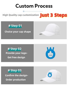 Chapeaux de sport unisexe pour papa Casquette de baseball en acrylique en laine à la mode à 6 panneaux avec impression bouffante de style de rue avec logo personnalisé - Product Image 6