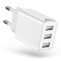 Chargeur rapide alimentation USB 5V 3.1A EU US adaptateur de prise chargeur mural de voyage convient au câble de données Micro USB charge de téléphone