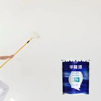 Peinture murale intérieure blanche Hualong de haute qualité, laquée brillante ou mate, idéale pour l'application de revêtements.