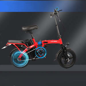 Scooter motorisé Honey Whale EB-HWS6SRED S6-S, moteur 350W, batterie 48V10.4AH, autonomie 40KM, freins à disque, couleur rouge, vélo électrique Honey Whale - Product Image 5