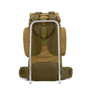 Mochila de Montañismo de Diseño Personalizado de Fábrica de 65L, Mochila Táctica Impermeable para Viajes de Aventura al Aire Libre - Product Image 5