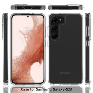 360 Full Body custodia protettiva antiurto in acrilico TPU per cellulare Cover posteriore per <span class=keywords><strong>Samsung</strong></span> <span class=keywords><strong>Galaxy</strong></span> <span class=keywords><strong>S23</strong></span> <span class=keywords><strong>plus</strong></span> custodia Ultra A13 A34 A54 - Product Image 2