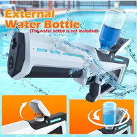 Puissant Pistolet à Eau Électrique avec Absorption Automatique, Tir en Rafale Continu pour Enfants, Grande Capacité et Longue Portée