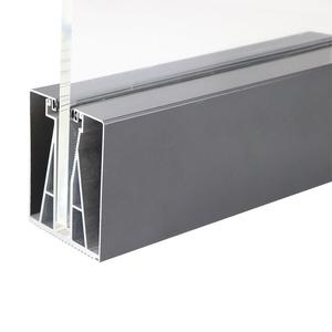 Profils de canal en U en alliage d'aluminium avec <span class=keywords><strong>fente</strong></span> lumineuse Accessoires en verre montés de qualité supérieure - Product Image 4