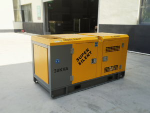 Grupo electrógeno portátil silencioso 30kw 40kva alternador industrial GENERADORES DIESEL Generador silencioso trifásico - Product Image 4